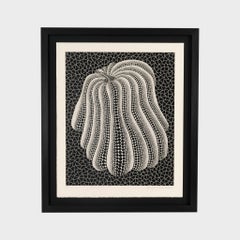 Thinking Pumpkin (Kusama 182) Lithograph, Signed, Edition 16/120