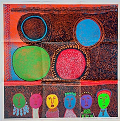 Ohne Titel, Ausstellungsplakat der Zwirner Gallery für Yayoi Kusama: Festival of Life