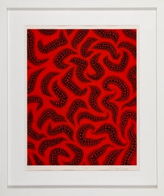 Wave Crest (1999). Siebdruck. Limitierte Auflage von 60 Exemplaren von Yayoi Kusama (ABE 251)