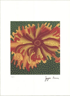 Yayoi Kusama 'Flowers B (2005)' 2005- Lithographie offset