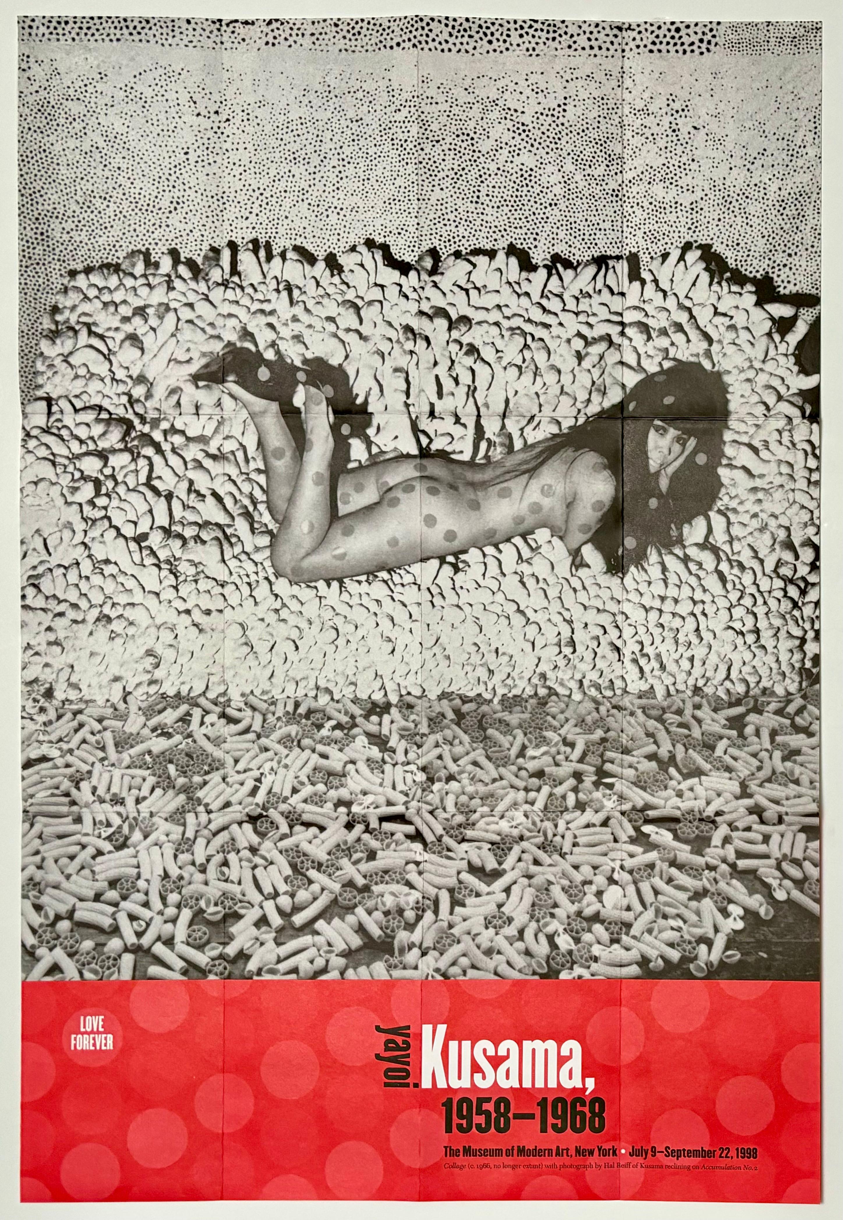Poster della mostra di Yayoi Kusama al MoMa 1998 (Yayoi Kusama Love Forever) 1