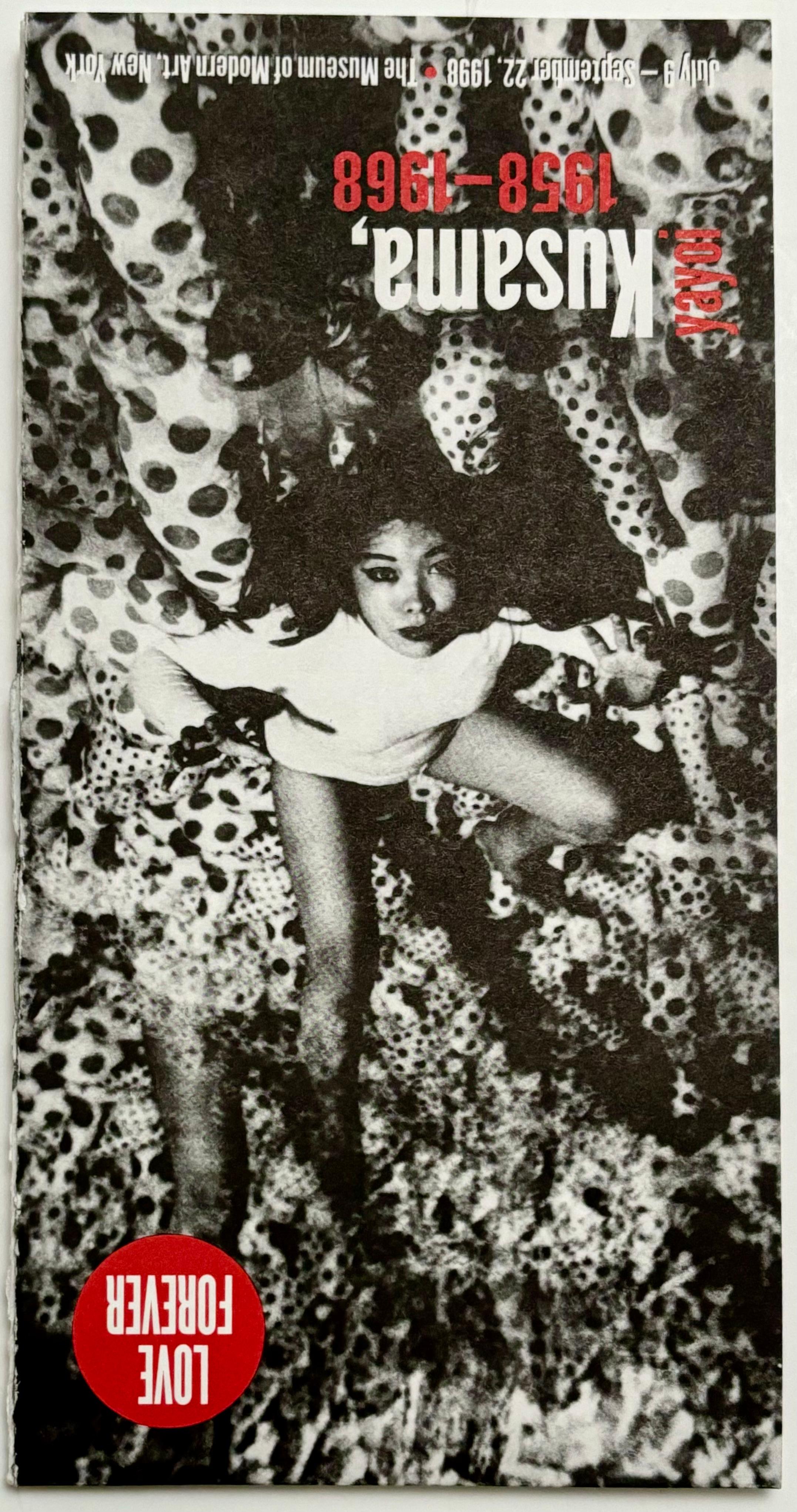 Poster della mostra di Yayoi Kusama al MoMa 1998 (Yayoi Kusama Love Forever) 4