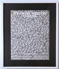 Yayoi Kusama - Scarce invitation announcement Richard Castellane Gallery, Framed