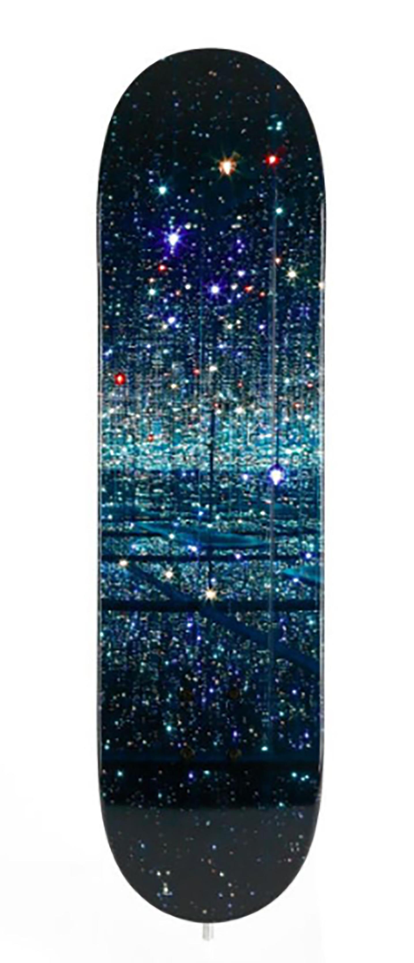 Yayoi Kusama Abstract Print - YAYOI KUSAMA Skate Deck Infinity Mirror Room