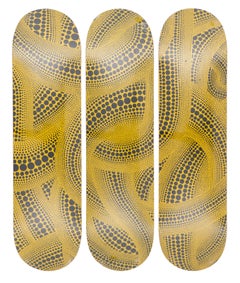 Yellow Trees skateboard set of 3