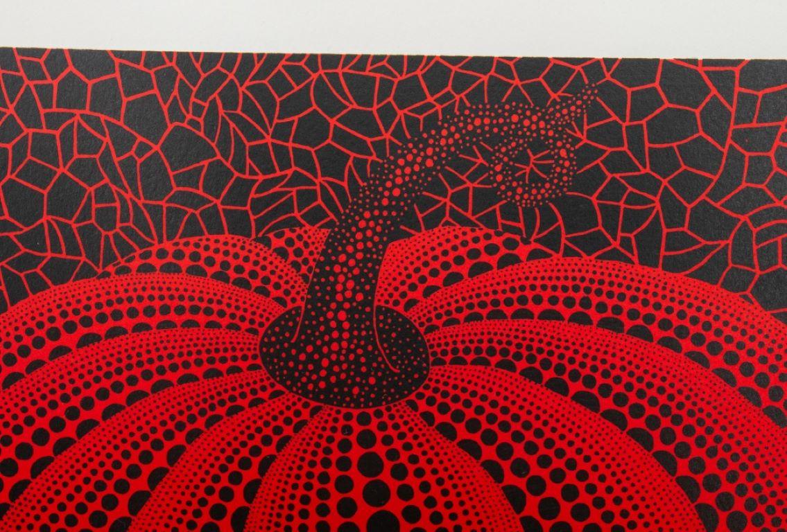 Yayoi Kusama „Pumpkin 2000 (Rot)“ Siebdruck (Japanisch)