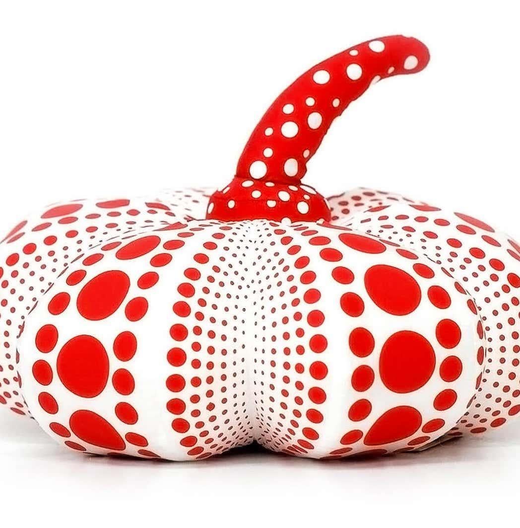 yayoi kusama red and white