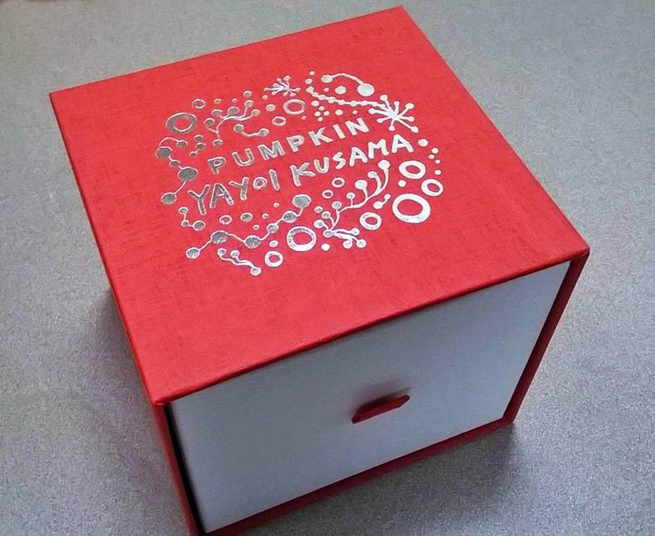 Kusama Pumpkins (Set of 5 works) - Beige Abstract Sculpture by Yayoi Kusama