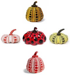 Kusama Pumpkins (Set of 5 works)