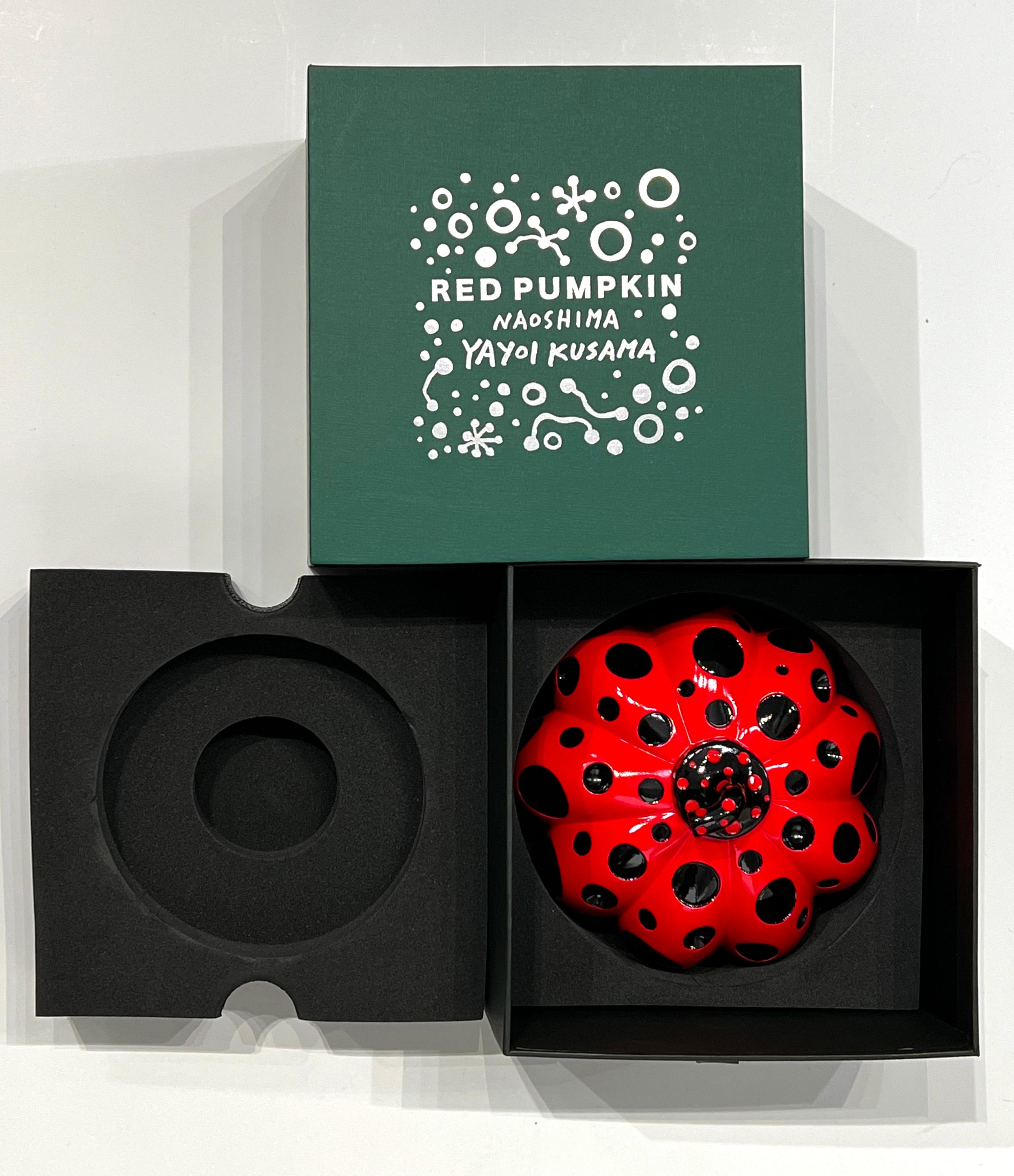 'Naoshima’ Resin Pop Art Pumpkin Sculpture, 2019 For Sale 2