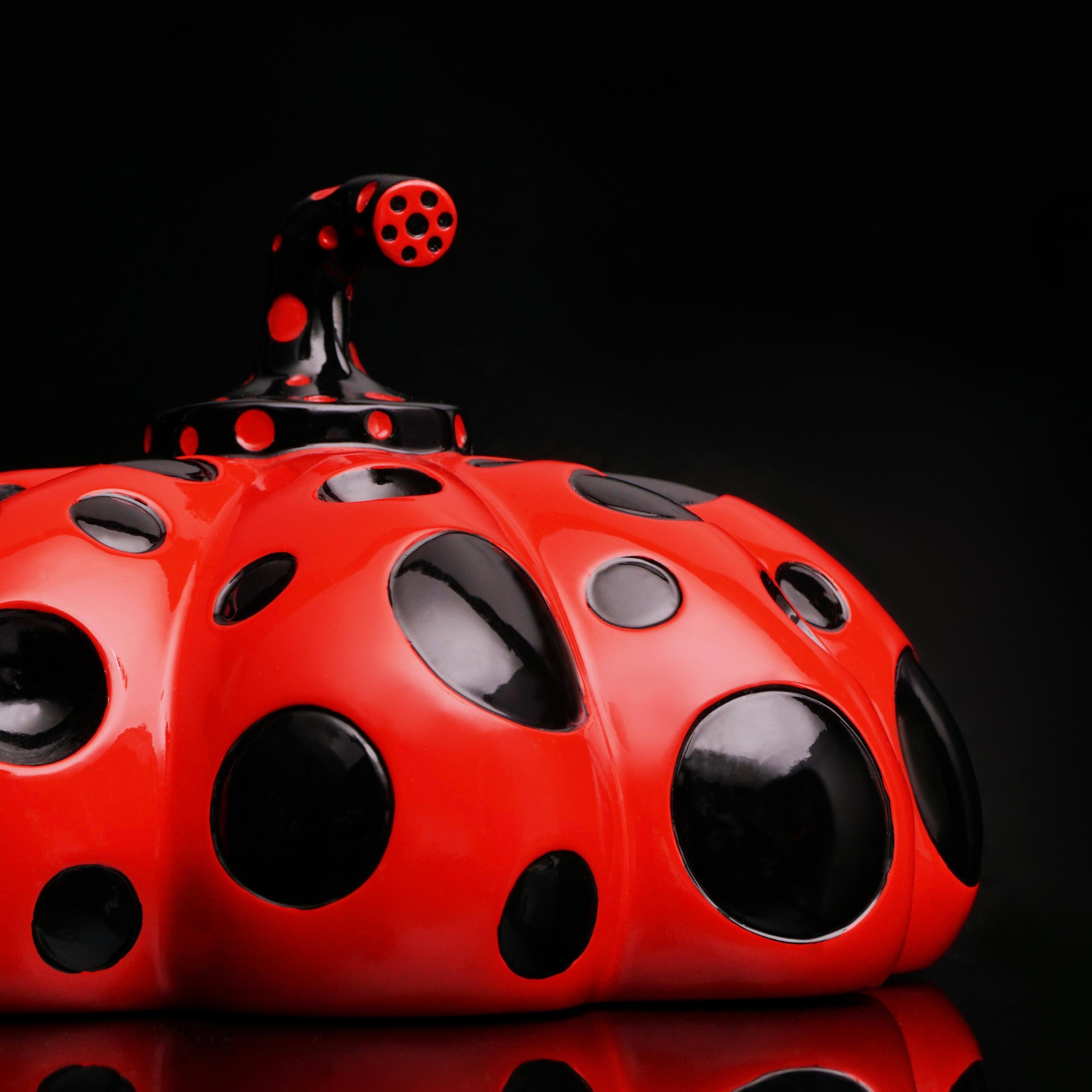 'Naoshima’ Resin Pop Art Pumpkin Sculpture, 2019 For Sale 5