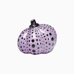 Pumpkin (Limoges) (Purple and Black), 2002, Ceramic Editioned Sculpture