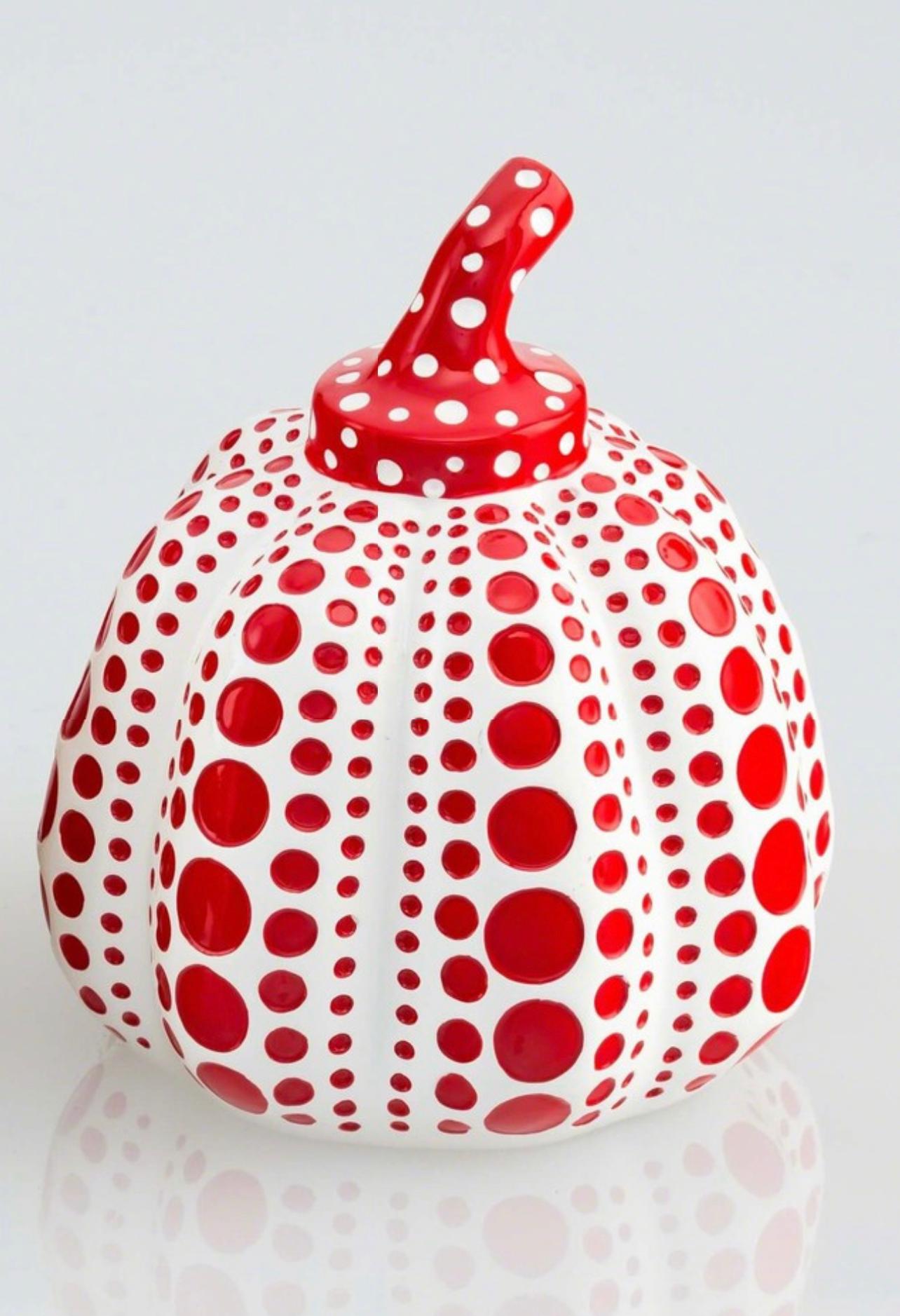 yayoi kusama red and white