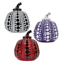 Pumpkin - Set Of 3 by Yayoi Kusama