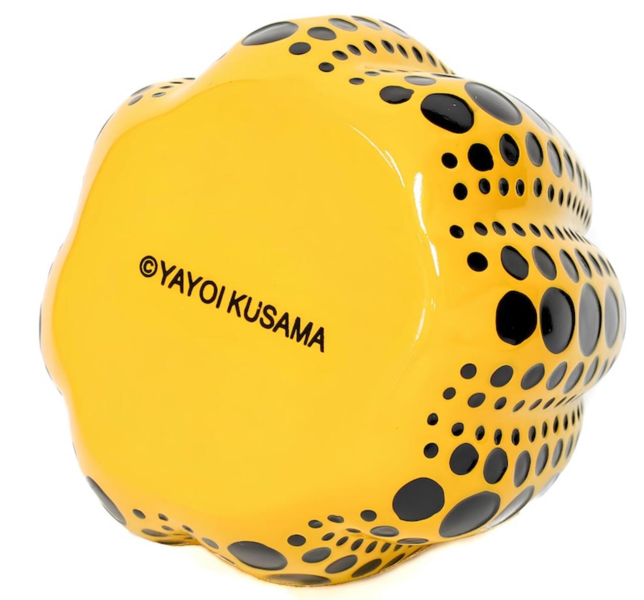 Pumpkins, Yellow/Black, Red/White (Two Sculptures), Yayoi Kusama 草間 彌生 For Sale 5