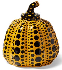 Red & Yellow Pumpkin (two sculptures)