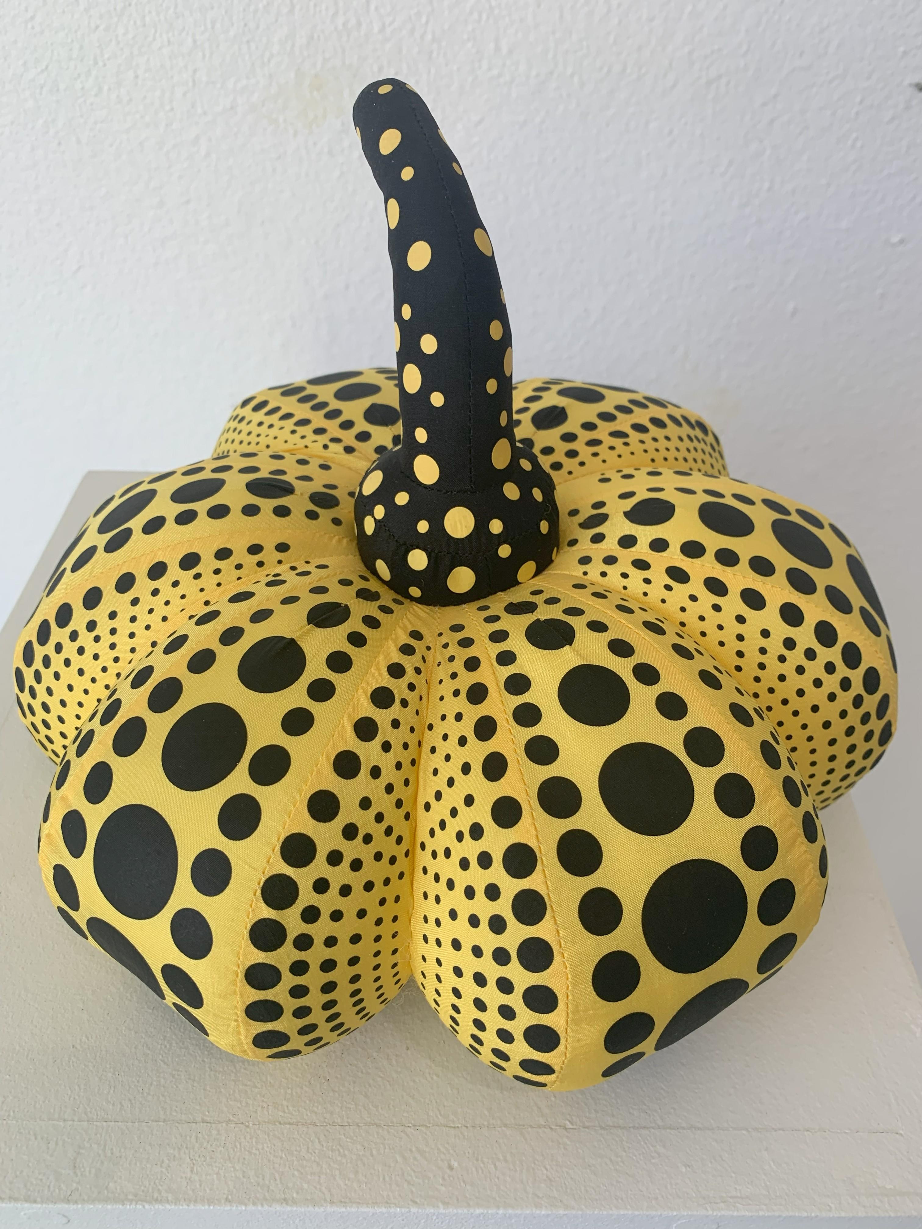 SOFT SCULPTURE PUMPKIN (SMALL) by YAYOI KUSAMA - Sculpture by Yayoi Kusama