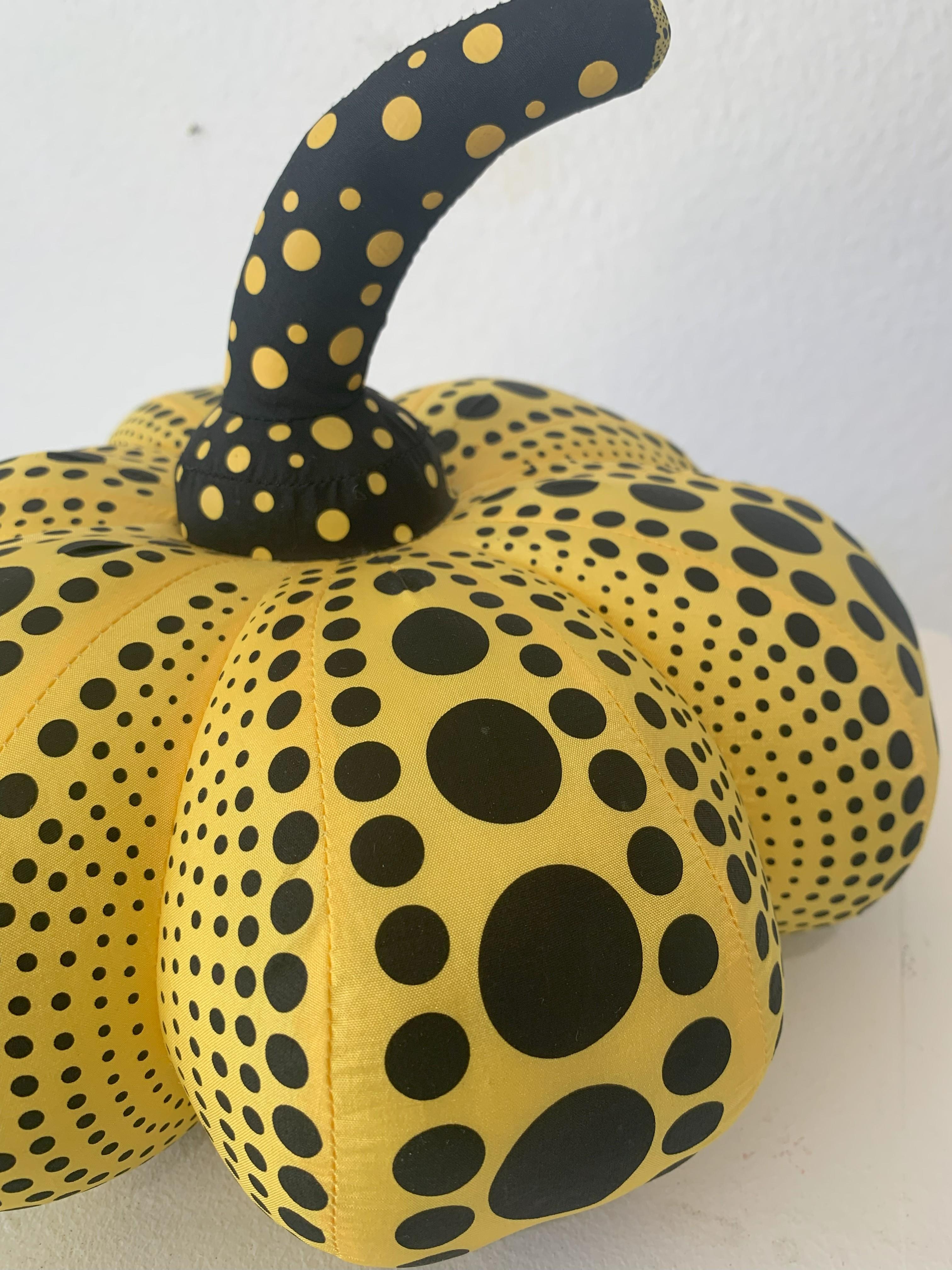 SOFT SCULPTURE PUMPKIN (SMALL) by YAYOI KUSAMA For Sale 1