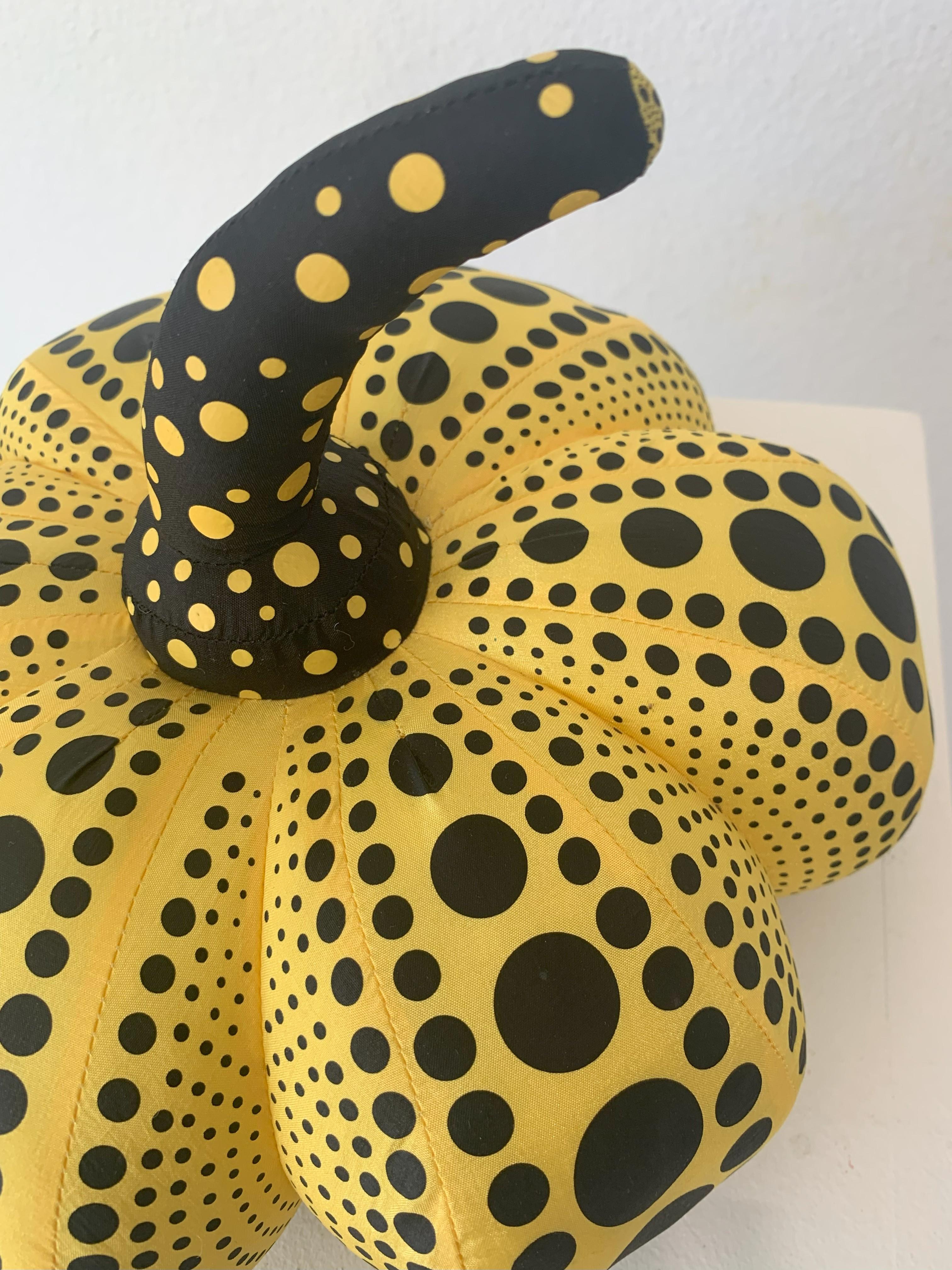 SOFT SCULPTURE PUMPKIN (SMALL) by YAYOI KUSAMA For Sale 2