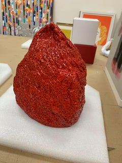 Strawberry 2. Bronze Sculpture by Yayoi Kusama (1974/94) Limited Edition of 30