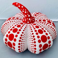 Yayoi Kusama Plush Pumpkin (Kusama red & white pumpkin)