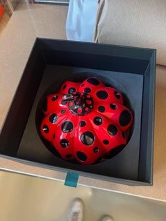 Yayoi Kusama, Pumpkin-Figur aus Gussharz – Rot, 2019