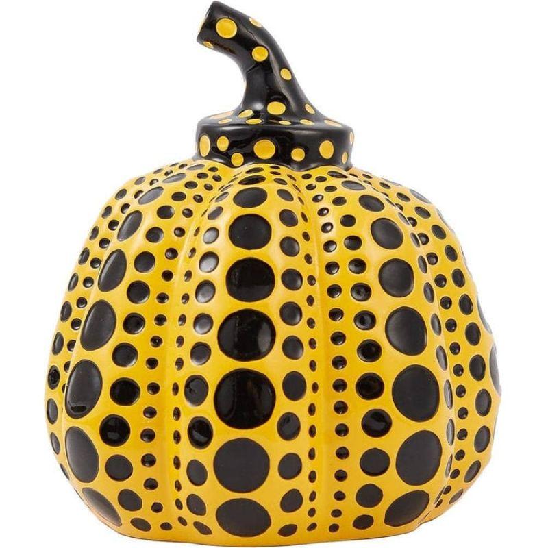 Yayoi Kusama, Pumpkin Cast Resin Figure - Yellow, 2015

The nine decades of Yayoi Kusama's life have taken her from rural Japan to the New York art scene to contemporary Tokyo, in a career in which she has continuously innovated and re-invented her