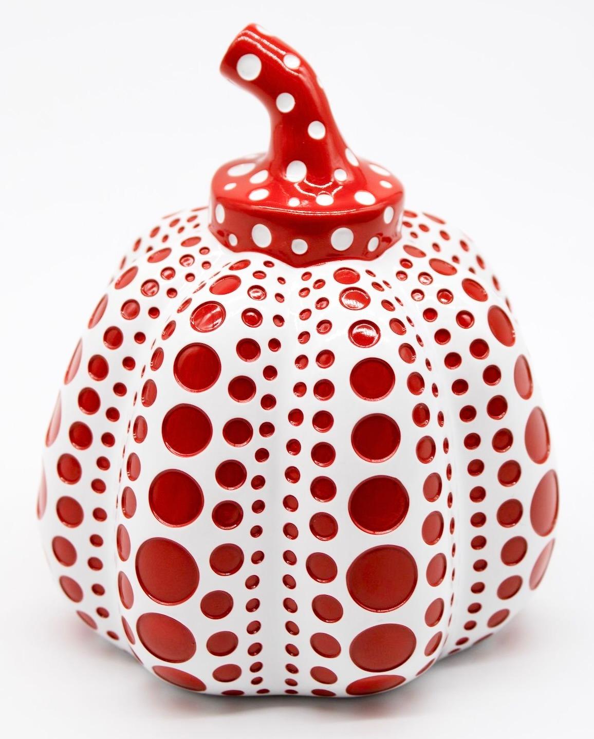 YAYOI KUSAMA, Pumpkin Red, 2015 - Sculpture Pop Art di Yayoi Kusama