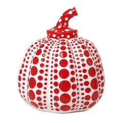 Yayoi Kusama - PUMPKIN (blanc) Conceptualisme Contemporary Modern Art Dots Design