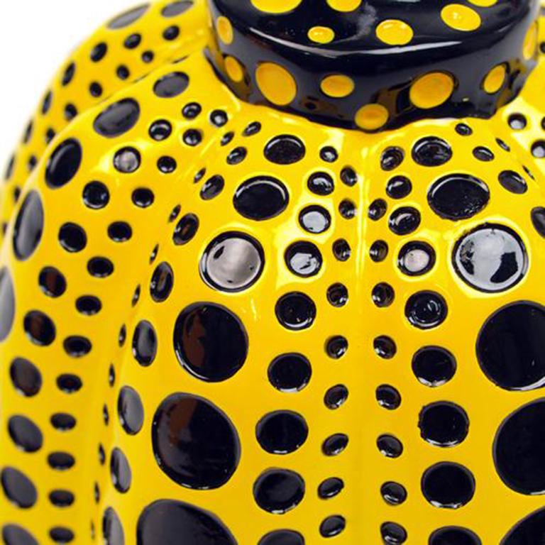 YAYOI KUSAMA - Kürbis (Gelb). Konzeptualismus, Contemporary, Moderne Kunst, Dots (Sonstige Kunststile), Art, von Yayoi Kusama