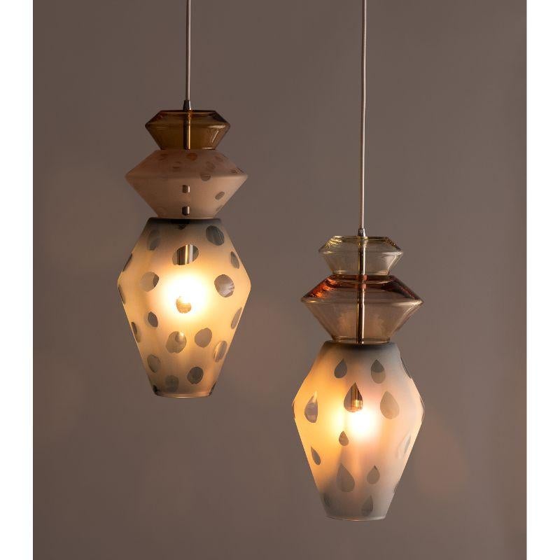 Hand-Crafted Yayoi Pendant Light by Lina Rincon For Sale