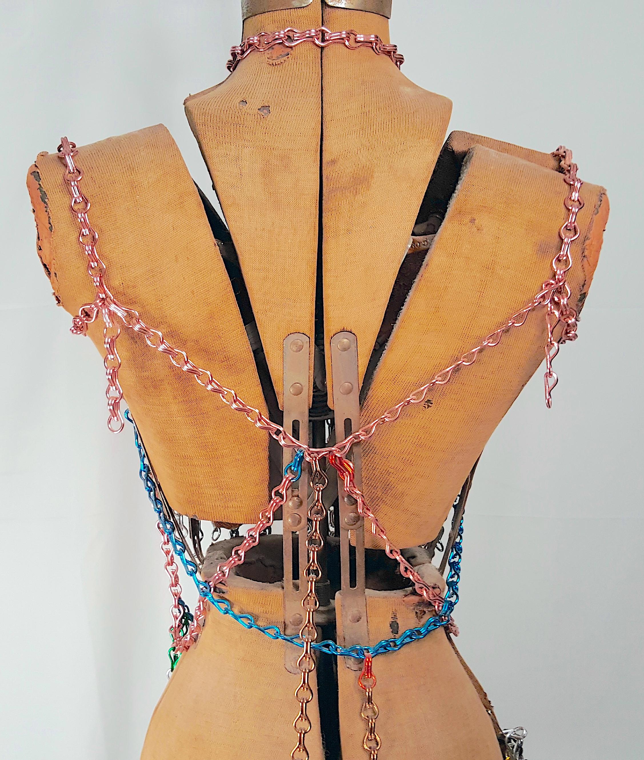 Contemporary YBA YoungBritishArtist Sculpture JewelryCostume First US Exhibit 2000-2001 For Sale