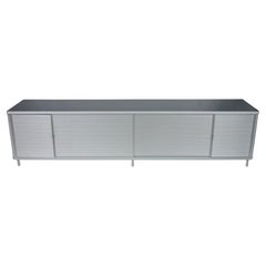 Ycami PAC Aluminum and Glass Cabinet Credenza by Decoma Design Italy