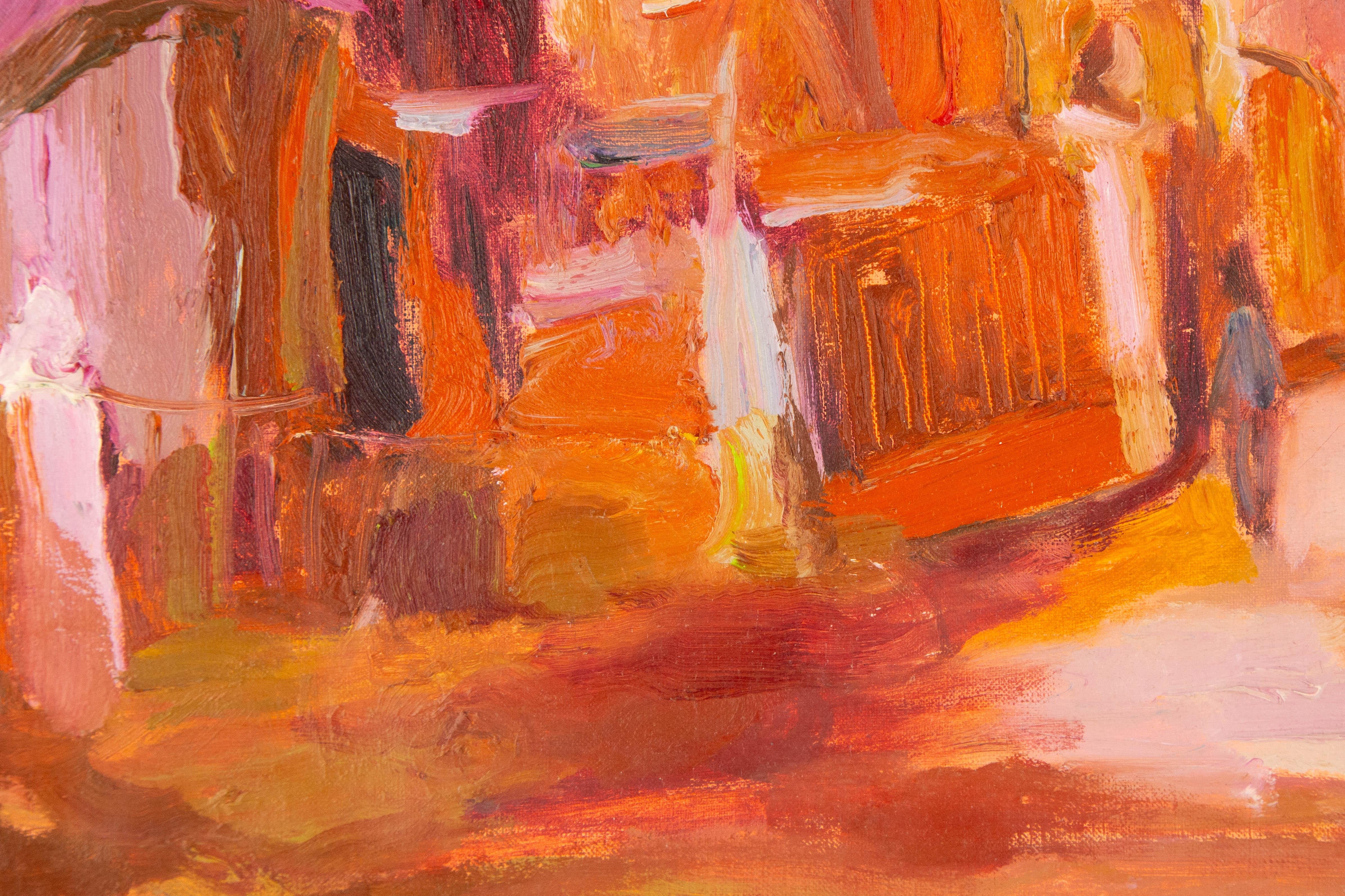 Ye Huang Impressionist Original Oil On Canvas 