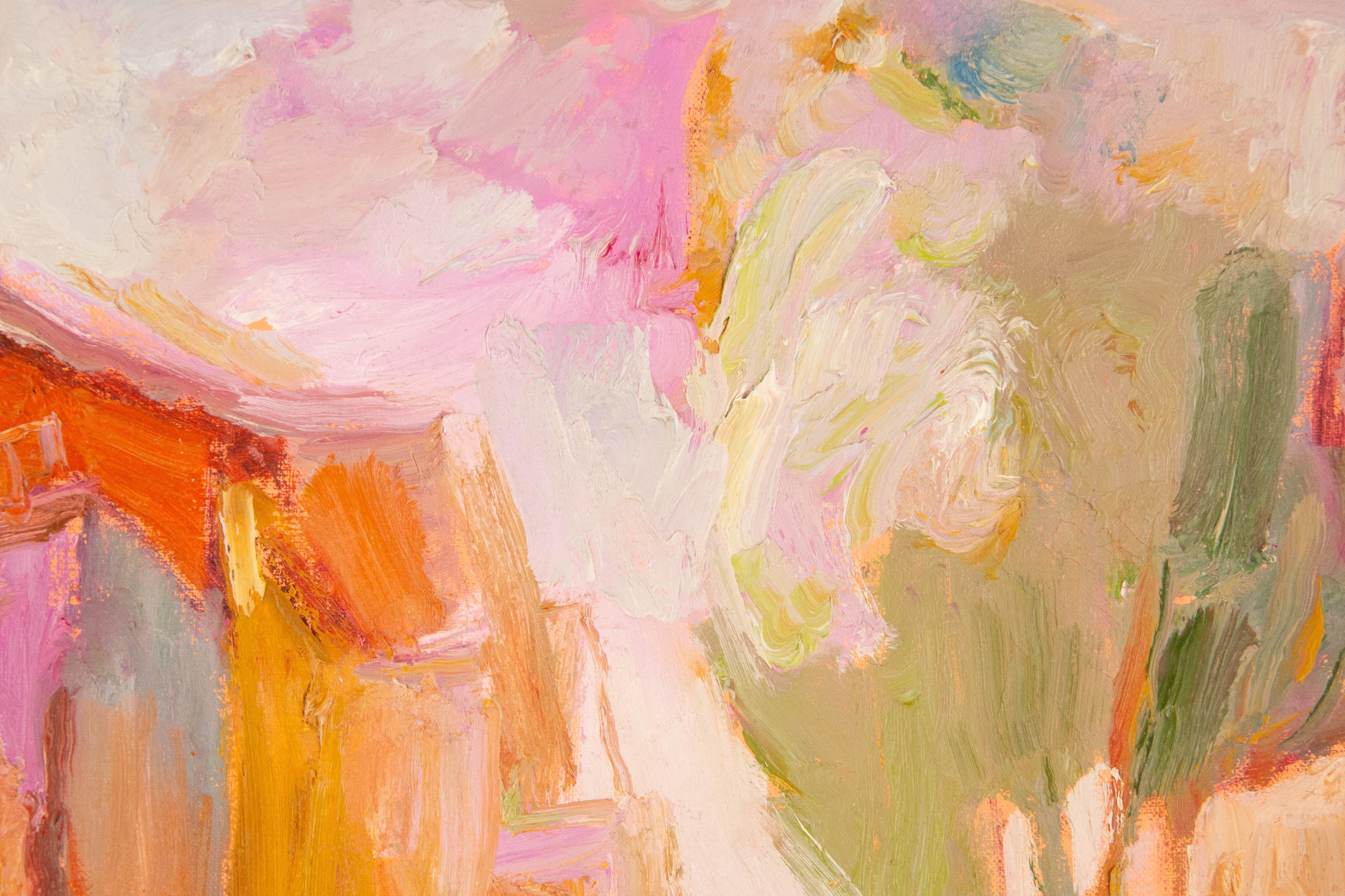 Ye Huang Impressionist Original Oil On Canvas 