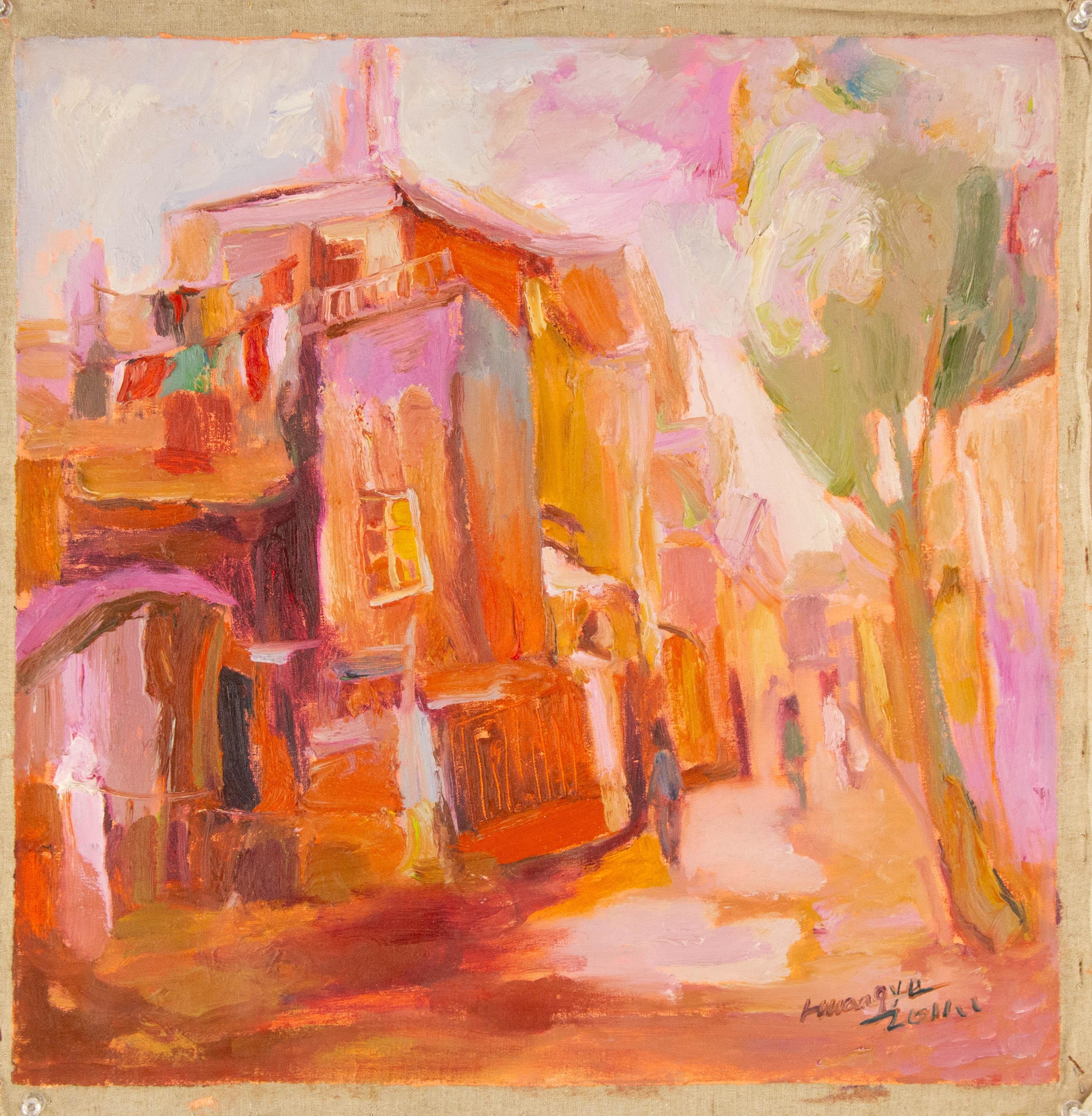 Ye Huang Impressionist Original Oil On Canvas 