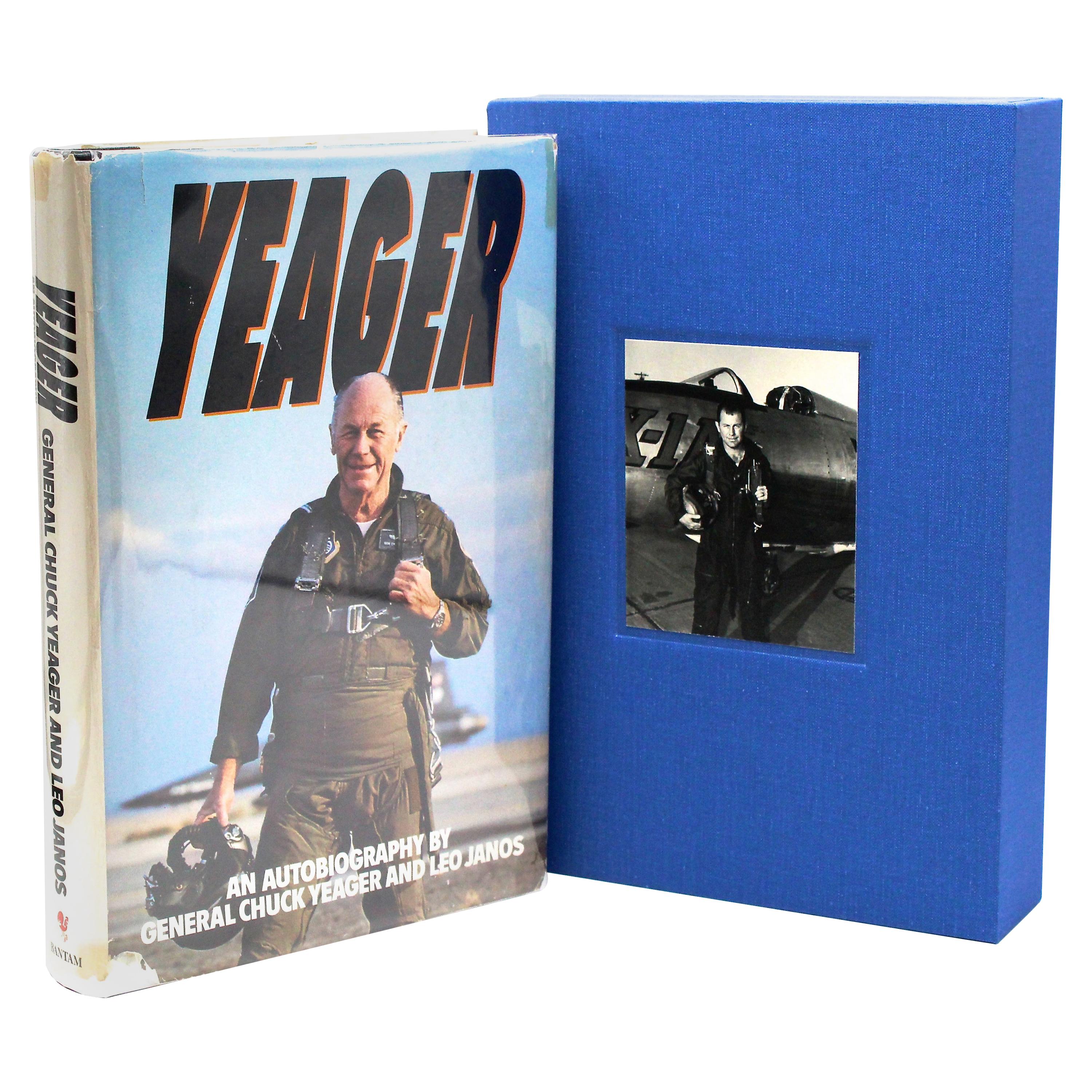 Yeager An Autobiography, Signed by Chuck Yeager, Early Printing, 1985