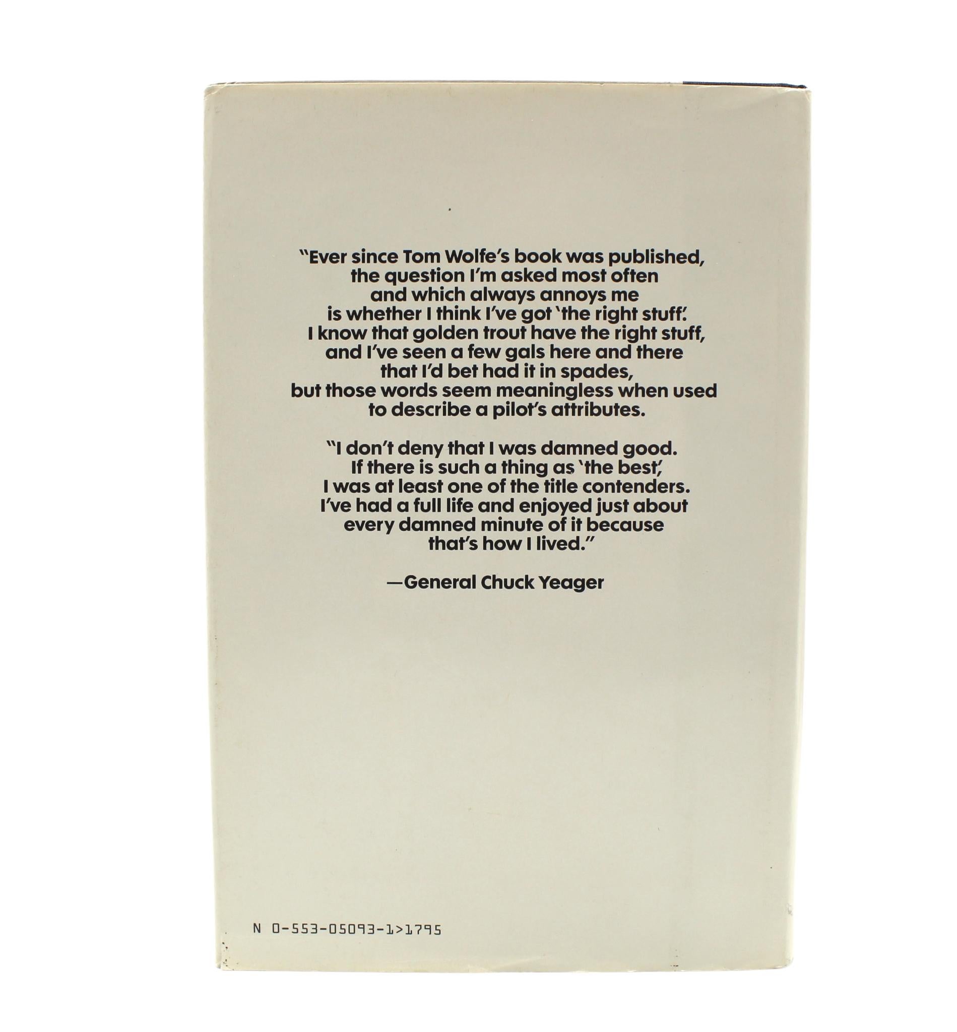 Américain Yeager, une autobiographie, signée par Chuck Yeager, troisième édition, 1985 en vente