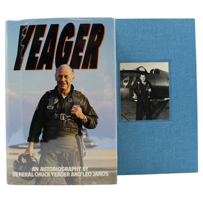 Yeager, An Autobiography, Signed by Chuck Yeager, Third Edition, 1985 For Sale