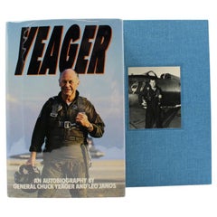 Yeager, An Autobiography, Signed by Chuck Yeager, Third Edition, 1985