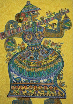 Beauty of Southeast Asian Ethnical Cultures, Dubuffet-liked art brut style