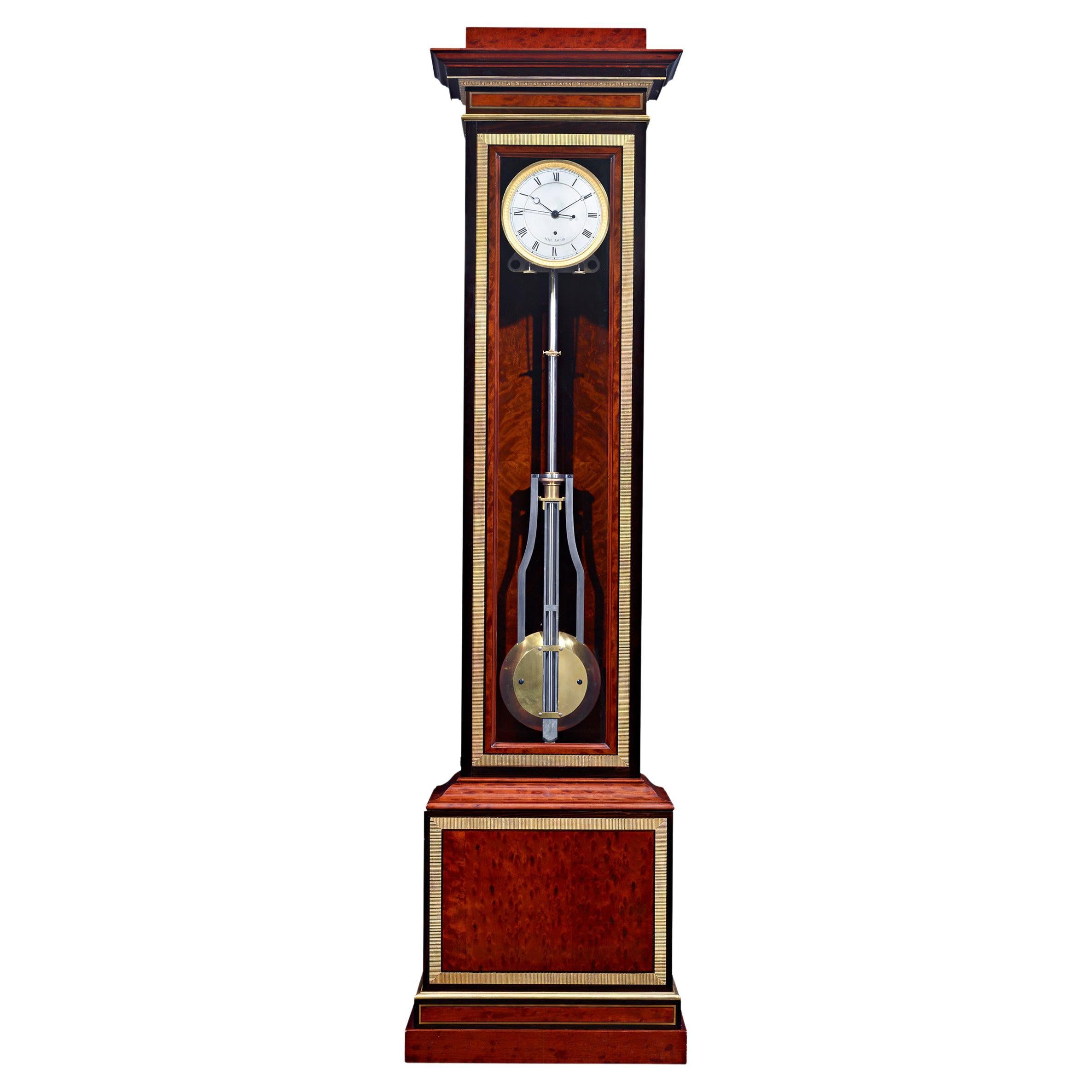 Regulator Clock by Jean-Aimé Jacob and Adam Weisweiler For Sale