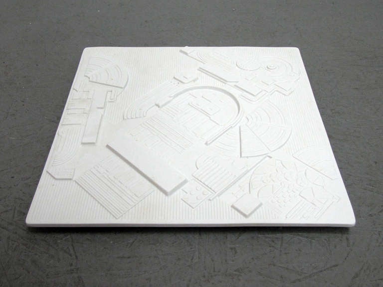 German Year Plate by Eduardo Paolozzi for Rosenthal, 1978