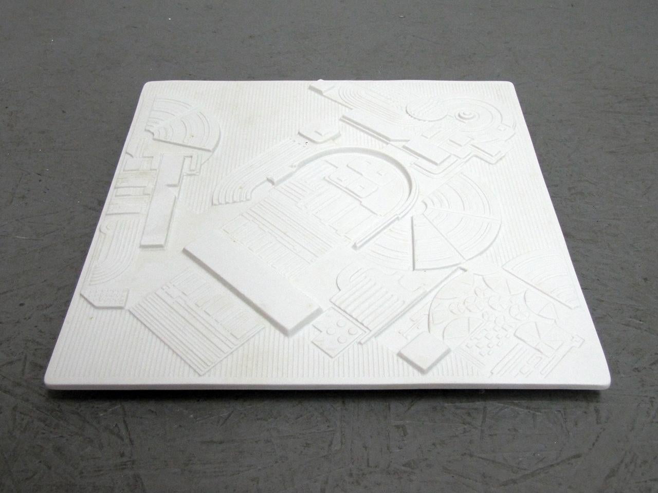 Tedesco Piatto dell'anno di Eduardo Paolozzi per Rosenthal, 1978 in vendita