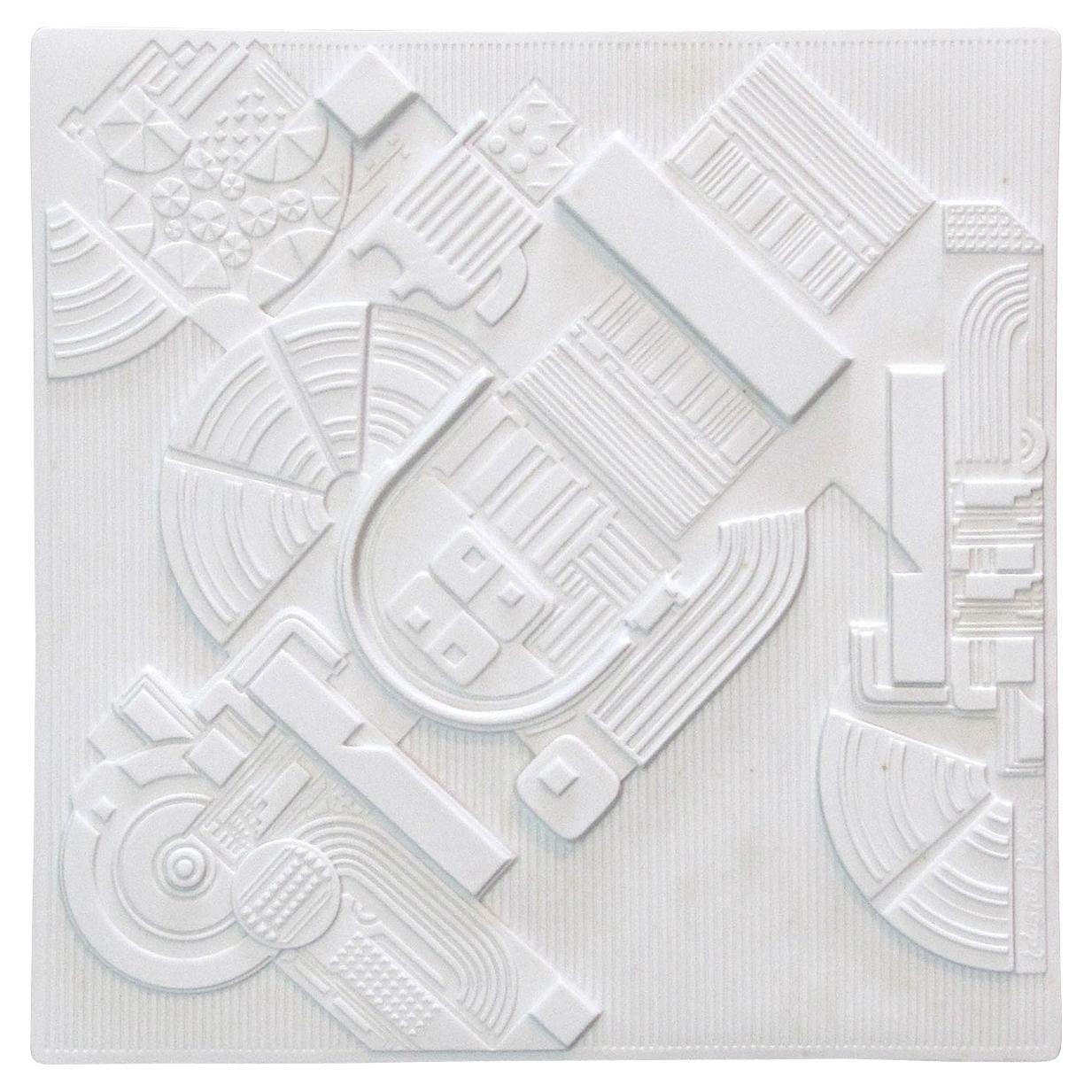Year Plate by Eduardo Paolozzi for Rosenthal, 1978 For Sale
