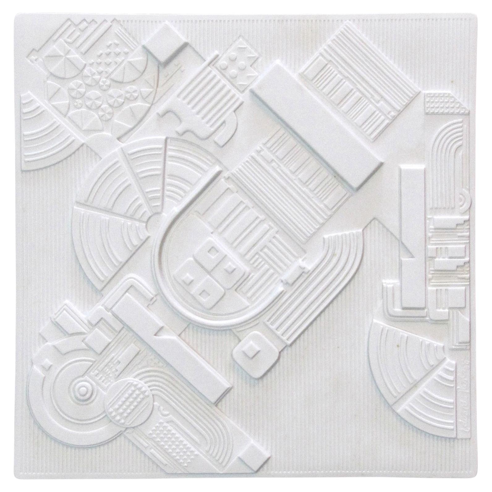 Year Plate by Eduardo Paolozzi for Rosenthal, 1978 For Sale