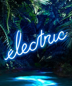 Disco im Dschungel: Elektrisch Blau