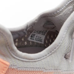 YEEZY 350 V2 Coconut grey peach orange sock knit sneakers upper Kanye  Adidas US7 at 1stDibs | yeezy coconut
