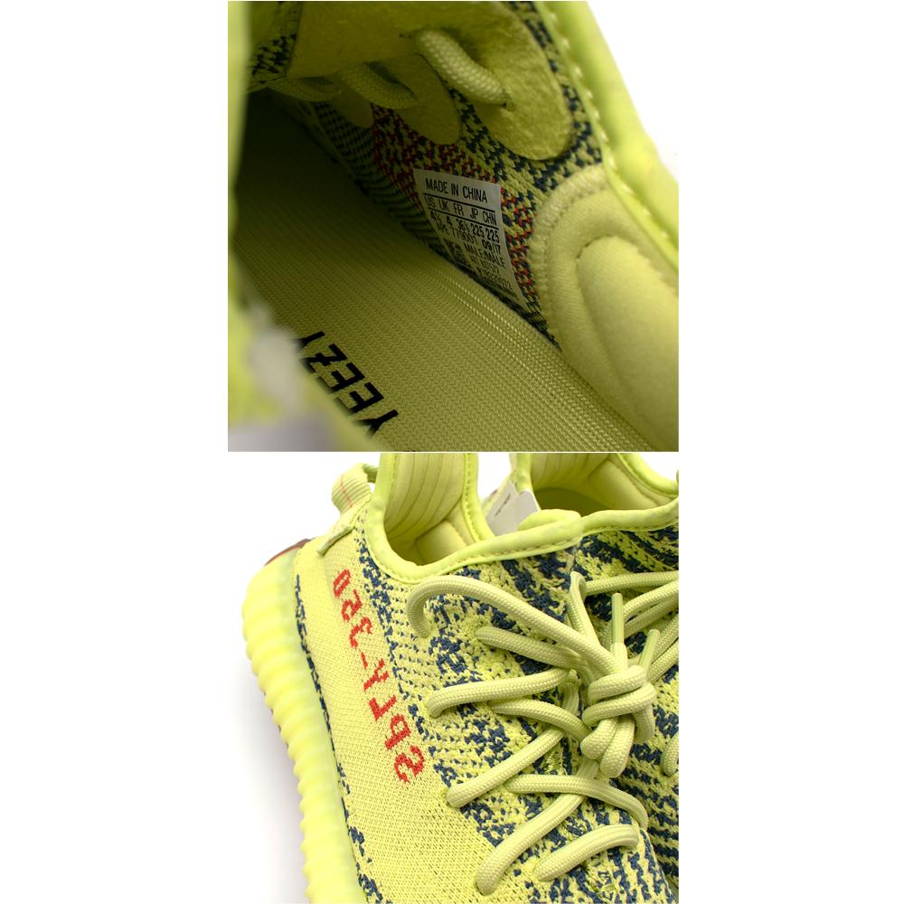 Yeezy Neon Yellow Boost 350 V2 Trainers - Us 6.5 For Sale 2