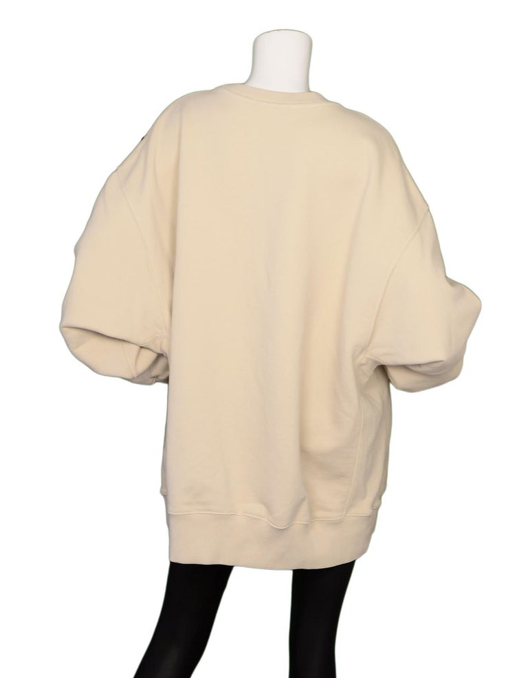Yeezy Season 5 Beige Calabasas Adidas Crewneck Sweatshirt Men's XL at  1stDibs | calabasas adidas sweatshirt